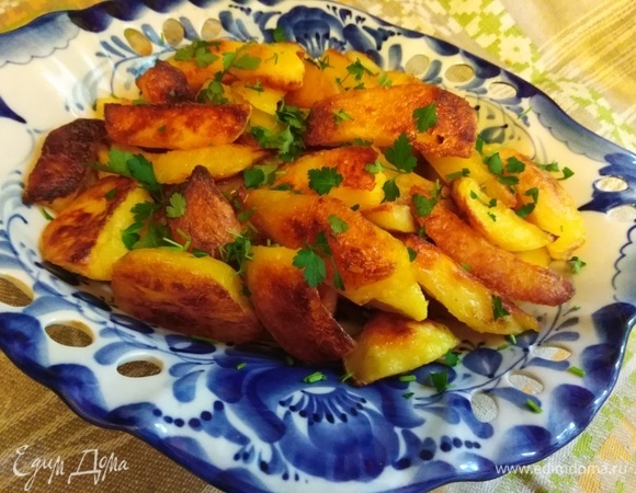 Картофель жареный по-польски. Рецепт