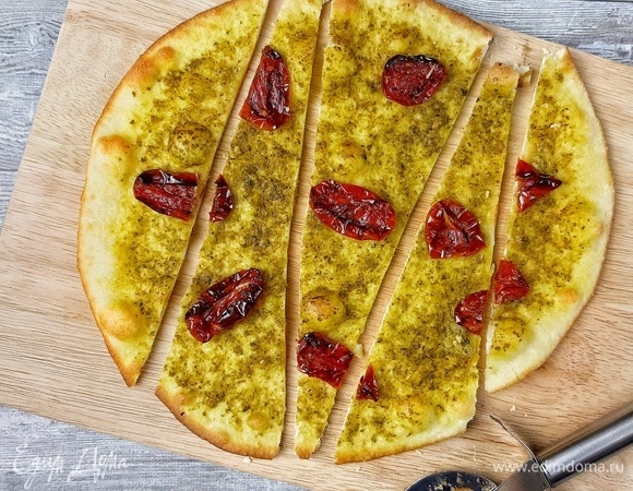 Пицца с козьим сыром от Юлии Высоцкой дома рецепт с фото пошагово