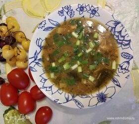 Мисо-суп с грибами эноки