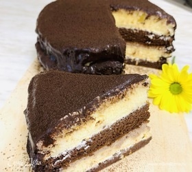 Диетический шоколадный торт