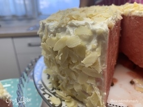 Арбузный торт со сливочным сыром