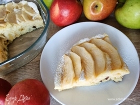 Яблочный пирог в микроволновой печи