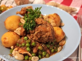 Томатное рагу с курицей «Гарам масала»