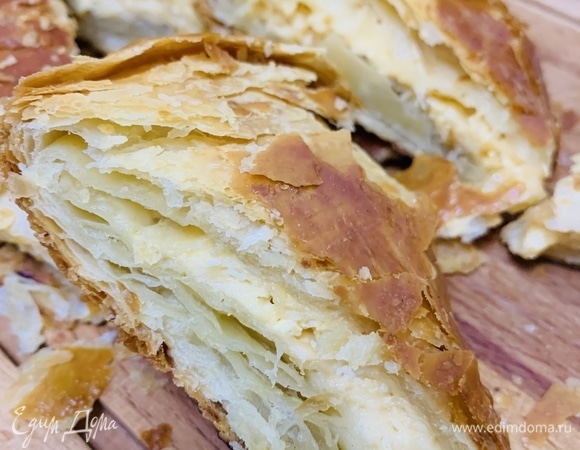 Пирог с мясом и сыром, рецепты с фото