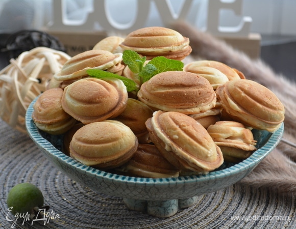 Печенье «Орешки» со сгущенкой: рецепты с фото