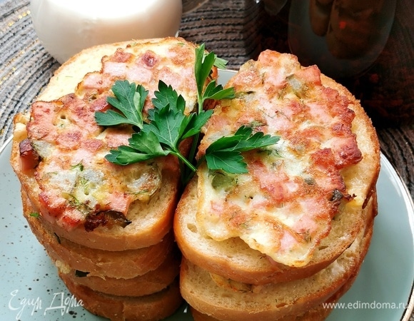 Жареные бутерброды с луком - горячий завтрак - пошаговый рецепт с фото на Готовим дома