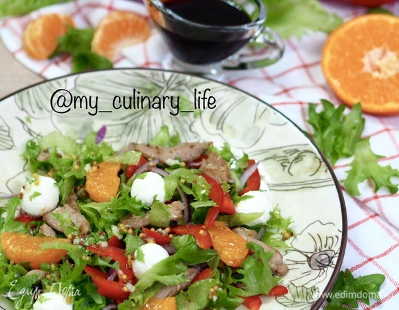 Салат из помидоров с творожным сыром — рецепт с фото пошагово