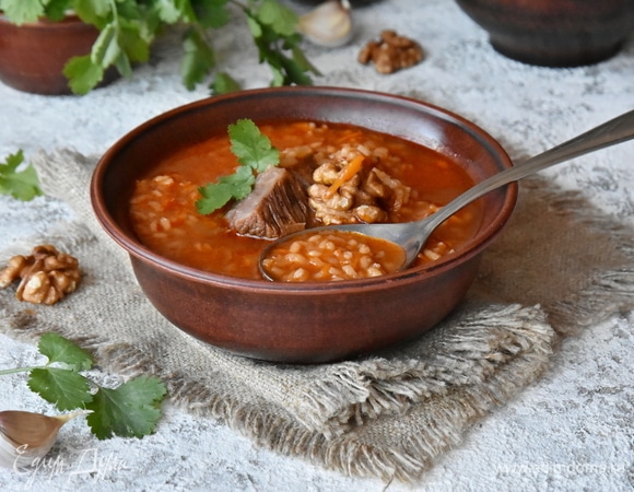 Суп Харчо, пошаговый рецепт на ккал, фото, ингредиенты - Т