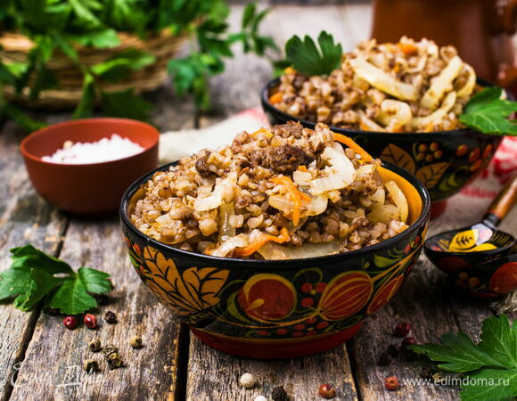 Гречка с овощами на сковороде рецепт с фото пошагово - paraskevat.ru