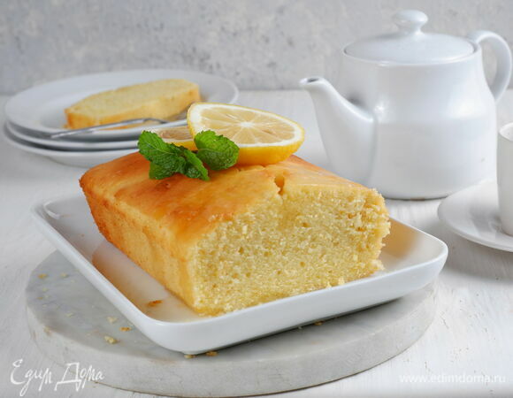 Лимонный кекс с лимонной глазурью рецепт с фото, как приготовить на вороковский.рф