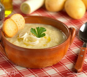 Постный картофельный суп