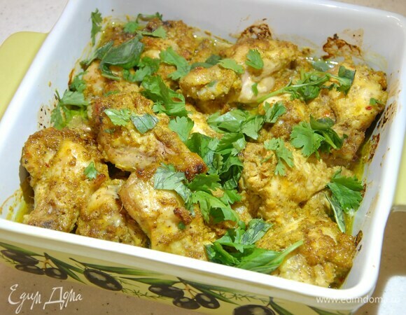 Chicken Tikka Masala (Тикка-масала), пошаговый рецепт на ккал, фото, ингредиенты - Nora