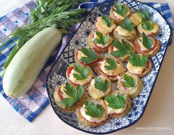 Кабачки в духовке с помидорами и сыром, пошаговый рецепт с фото на ккал