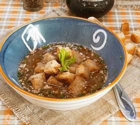 Осетинский суп «Кадур»