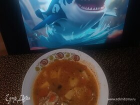Рыбный суп с консервами «Фальшивая уха»