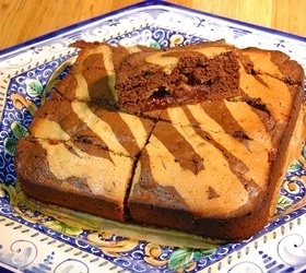 Брауни с арахисовой прослойкой