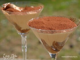 Десерт из маскарпоне со сгущенкой «Коровка»