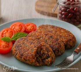 Постные котлеты из фасоли