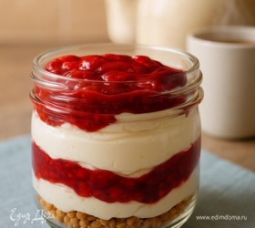 Протеиновый чизкейк в банке