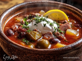 Солянка с картошкой