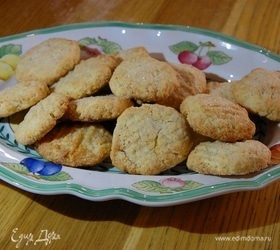 Домашнее песочное печенье на миндале