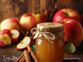 Домашнее яблочное повидло с корицей на зиму