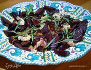 Запеченная свекла с тимьяном и горчичной заправкой