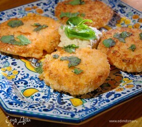 Рыбные котлеты с турецким соусом