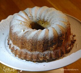 Кекс с черносливом и ореховым крамблом Кекс с черносливом и ореховым крамблом