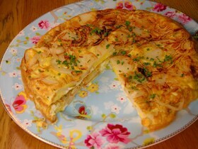 Картофельная тортилья