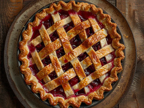 Пирог с вишней