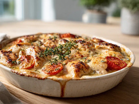 Курица по-французски