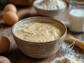 Тесто для венских вафель в электровафельнице