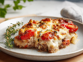 Мясо по-французски рецепт с помидорами