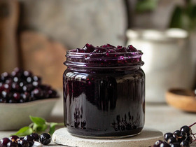 Варенье-пятиминутка из черной смородины