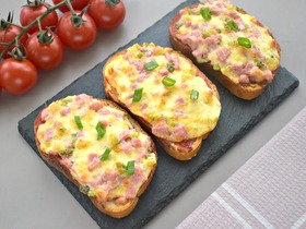 Мини-пиццы на батоне в аэрогриле