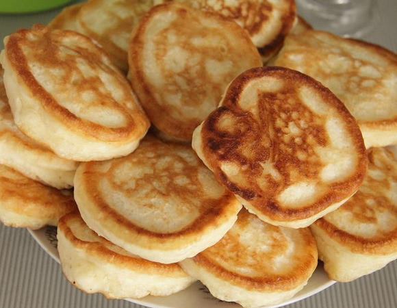 Пышные оладьи