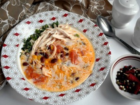 Острая куриная похлебка