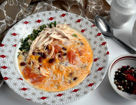 Острая куриная похлебка