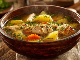 Уха из речной рыбы: классическая