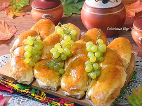 Пироги на кленовых листьях