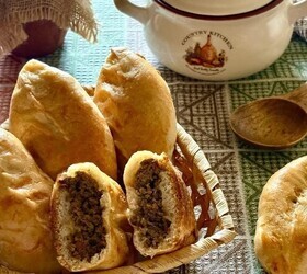 Пирожки с куриными потрошками